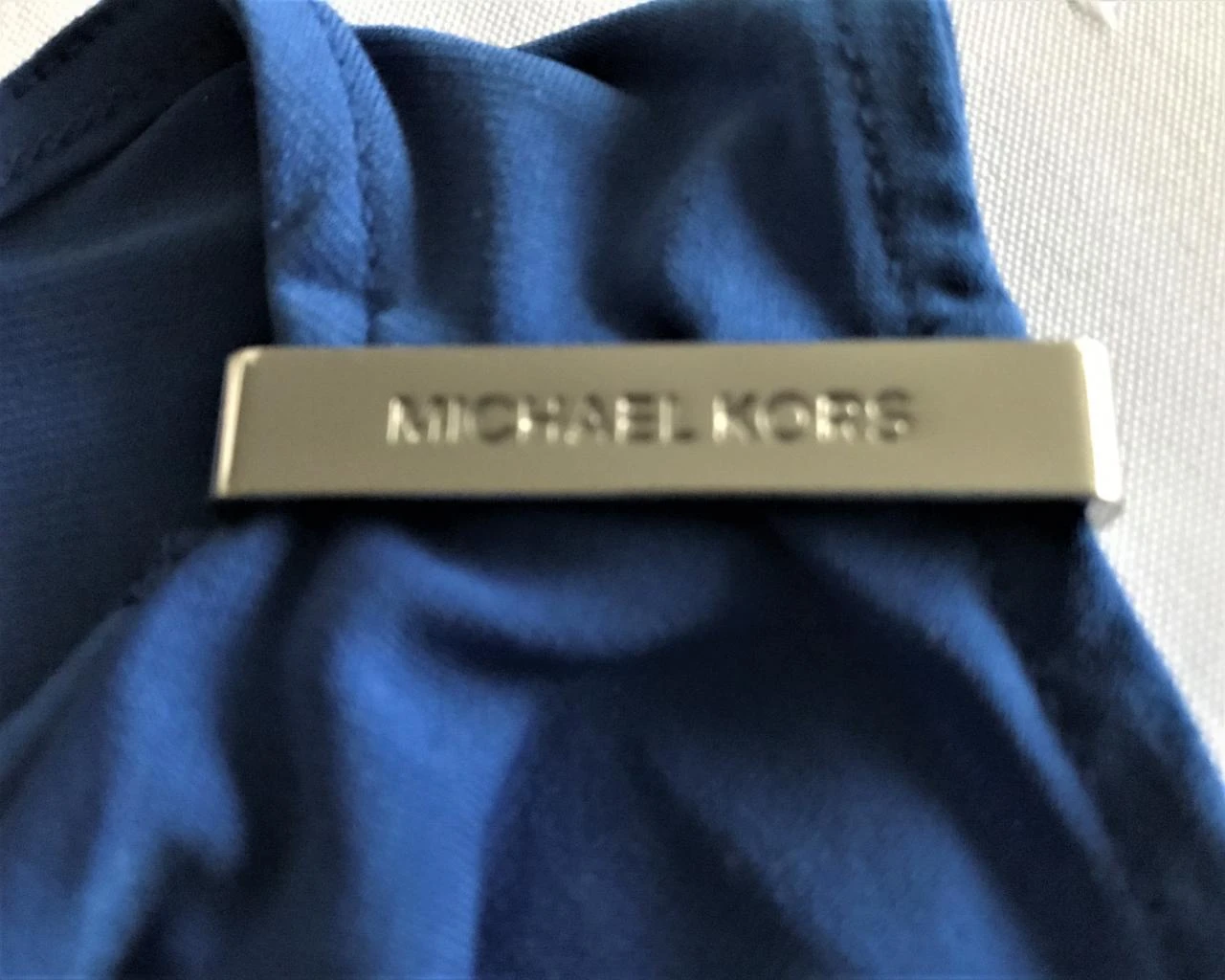 Michael Kors XL/42 bright blue sleeveless blouse. – photo 4